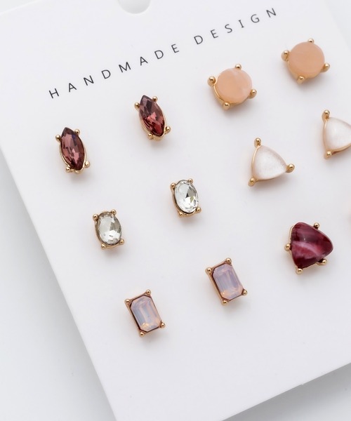 ciite'(シーテ)の「ピアス 6セット / pierce 6 set(ピアス(両耳用)・レディース・ゴールド・FREE)」の3枚目の写真