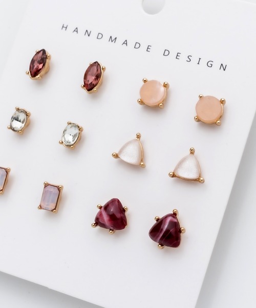 ciite'(シーテ)の「ピアス 6セット / pierce 6 set(ピアス(両耳用)・レディース・ゴールド・FREE)」の4枚目の写真