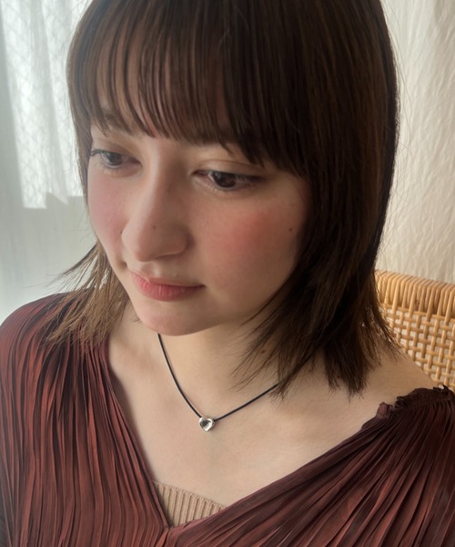 ciite'（シーテ）の「変形ハートメタルコードチョーカー（チョーカー・レディース・シルバー/ゴールド・FREE）」の6枚目の写真