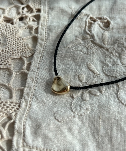 ciite'（シーテ）の「変形ハートメタルコードチョーカー（チョーカー・レディース・シルバー/ゴールド・FREE）」の13枚目の写真