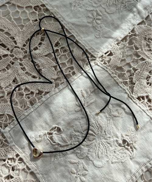 ciite'（シーテ）の「変形ハートメタルコードチョーカー（チョーカー・レディース・シルバー/ゴールド・FREE）」の16枚目の写真