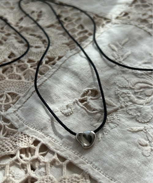 ciite'（シーテ）の「変形ハートメタルコードチョーカー（チョーカー・レディース・シルバー/ゴールド・FREE）」の18枚目の写真