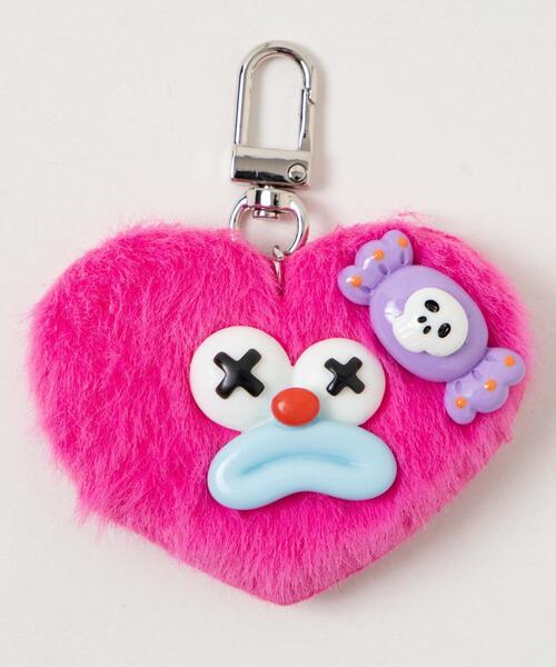 セール】WEGO/ミニハートピエロモンスターぬいぐるみキーホルダー