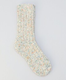 coen | 【H FOOT WEAR（エイチ フットウェア）】メランジリブクルーソックス(ソックス/靴下)