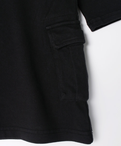 AVIREX（アヴィレックス）の「avirex/アヴィレックス/　Kids CARGO ONE PIECE（ワンピース・キッズ・ブラック/オリーブ/バーガンディー・LARGE/SMALL/MEDIUM）」の7枚目の写真