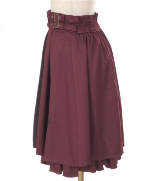 axes femme POETIQUE(アクシーズファムポエティック)の「メディカルデザインスカート(スカート・レディース・ワイン/ブラック/グレー・MEDIUM)」の10枚目の写真