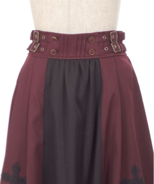 axes femme POETIQUE(アクシーズファムポエティック)の「メディカルデザインスカート(スカート・レディース・ワイン/ブラック/グレー・MEDIUM)」の12枚目の写真