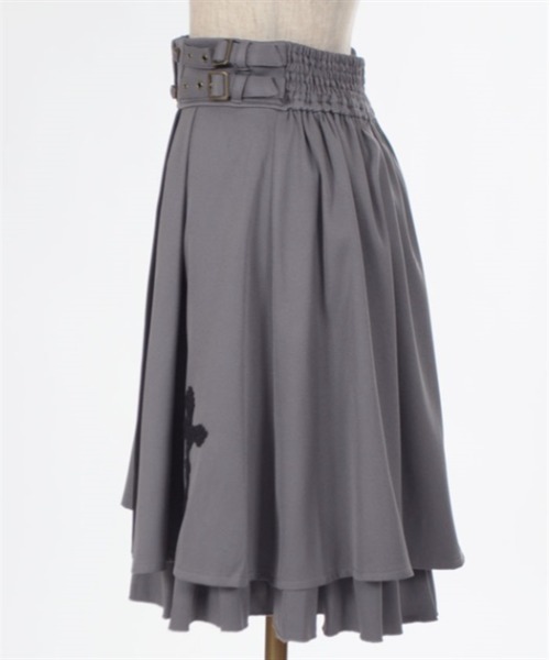 axes femme POETIQUE(アクシーズファムポエティック)の「メディカルデザインスカート(スカート・レディース・ワイン/ブラック/グレー・MEDIUM)」の17枚目の写真