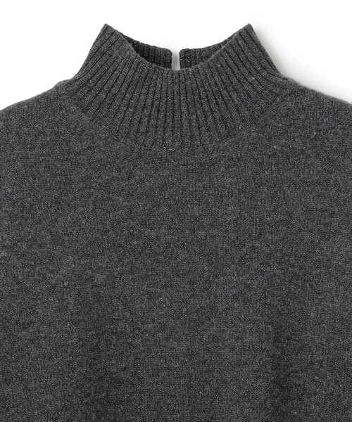 【洗える】カシミヤブレンド ハイネック ラメニット 洗える】カシミヤブレンド ハイネック ラメニット / UNFILO