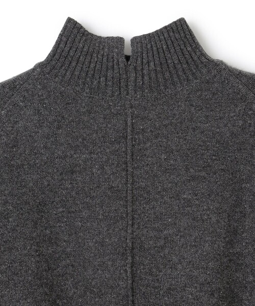 【洗える】カシミヤブレンド ハイネック ラメニット 洗える】カシミヤブレンド ハイネック ラメニット / UNFILO