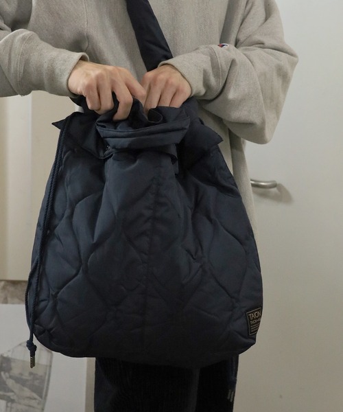 TAION（タイオン）の「TAION/タイオン MILITARY DOWN HELMET SHOULDER BAG ヘルメットバッグ（ショルダーバッグ・メンズ・ダークネイビー/ブラック/オリーブ/ダークカーキ/ダークオリーブ・ONE SIZE）」の5枚目の写真