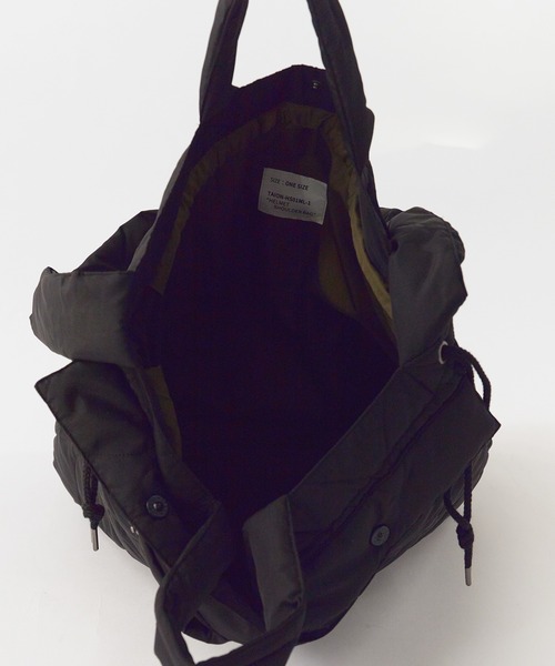 TAION（タイオン）の「TAION/タイオン MILITARY DOWN HELMET SHOULDER BAG ヘルメットバッグ（ショルダーバッグ・メンズ・ダークネイビー/ブラック/オリーブ/ダークカーキ/ダークオリーブ・ONE SIZE）」の18枚目の写真