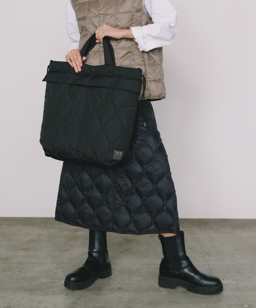 TAION（タイオン）の「TAION/タイオン MILITARY DOWN HELMET SHOULDER BAG ヘルメットバッグ（ショルダーバッグ・メンズ・ダークネイビー/ブラック/オリーブ/ダークカーキ/ダークオリーブ・ONE SIZE）」の21枚目の写真