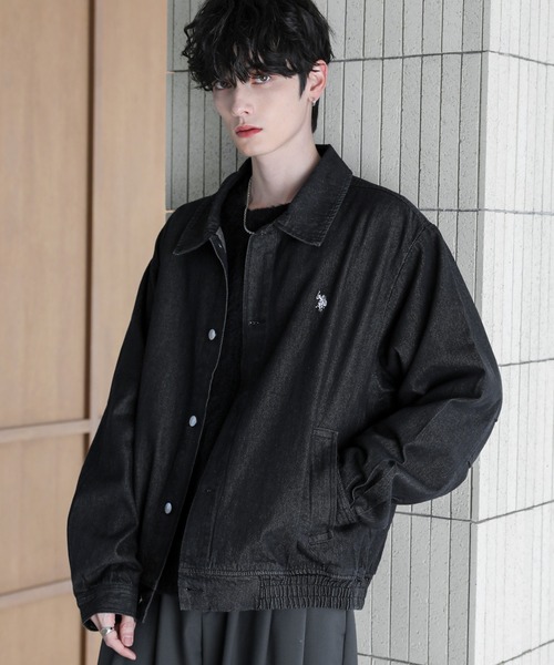 セール】U.S. POLO ASSN.別注 ビッグシルエットショートブルゾン