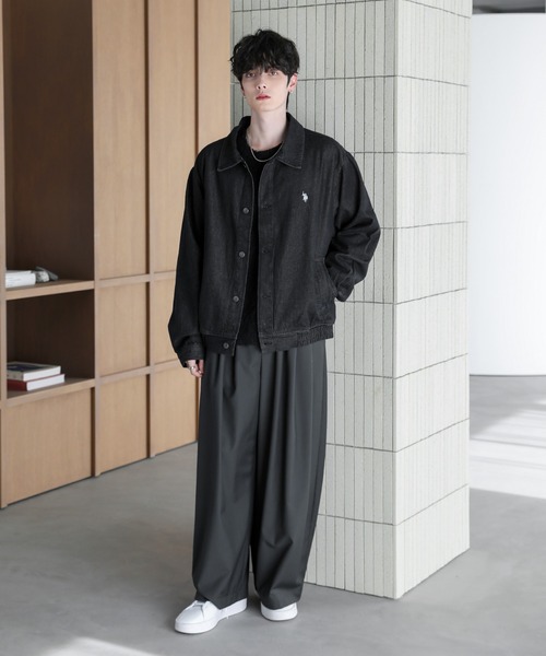 セール】U.S. POLO ASSN.別注 ビッグシルエットショートブルゾン