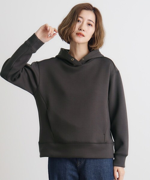 grove（グローブ）の「◆TRダンボールフードパーカー（パーカー・レディース・ブラウン系その他/スミクロ/ナチュラル・02/01/05/04/03）」の21枚目の写真