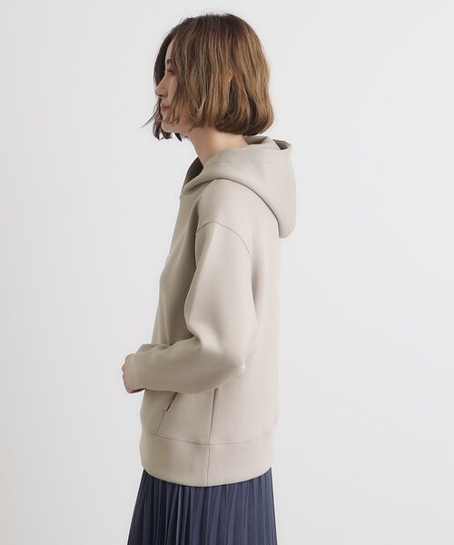 grove（グローブ）の「◆TRダンボールフードパーカー（パーカー・レディース・ブラウン系その他/スミクロ/ナチュラル・02/01/05/04/03）」の4枚目の写真