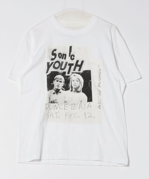 SONIC YOUTH / DUNCETERIA WHITE（Tシャツ/カットソー）｜BILLY'S ENT（ビリーズエンター）