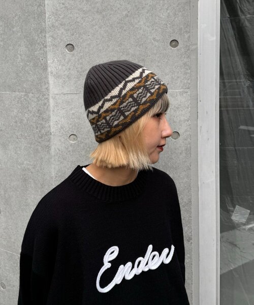 Columbia（コロンビア）の「コロンビアヒートビーニー（ハット・レディース・チャコールグレー/アイボリー・ONE SIZE）」の14枚目の写真