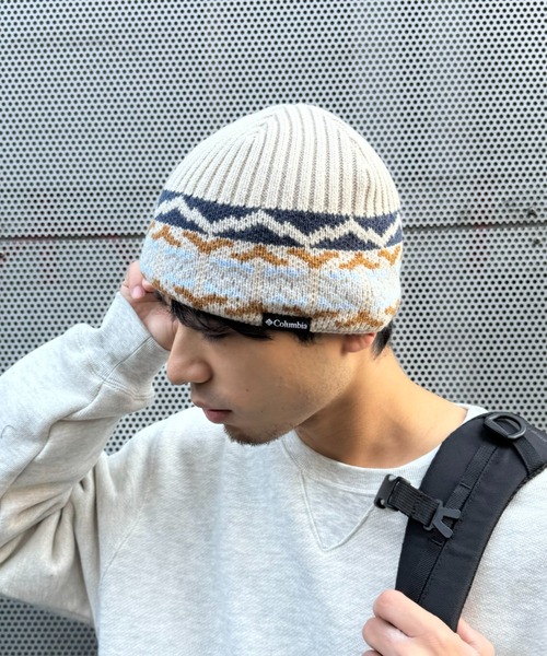 Columbia（コロンビア）の「コロンビアヒートビーニー（ハット・レディース・チャコールグレー/アイボリー・ONE SIZE）」の19枚目の写真