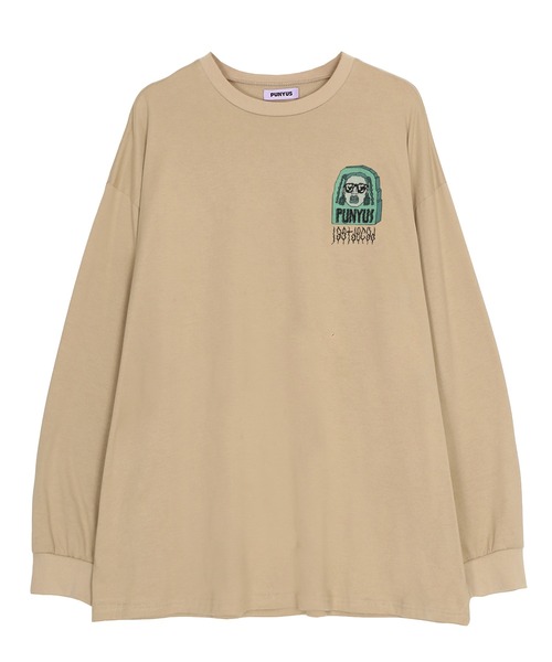 PUNYUS（プニュズ）の「Last decadeビッグロンＴ（Tシャツ/カットソー・レディース・ベージュ/ホワイト/ブラック・2/3/4）」の16枚目の写真