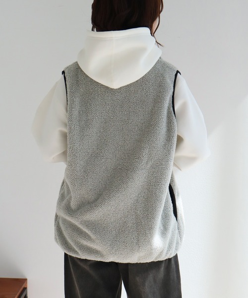 セール】【BALL/ボール】ワンポイントロゴワッペン 裏フリースニット