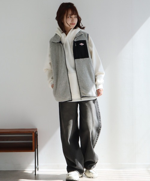 セール】【BALL/ボール】ワンポイントロゴワッペン 裏フリースニット