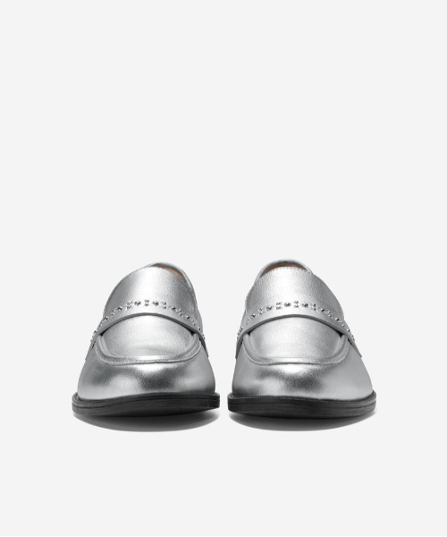 COLE HAAN（コールハーン）の「スタッシ エンブリッシュド ローファー womens（ローファー・レディース・シルバー・5.5/6/6.5/7/7.5/8/5）」の6枚目の写真