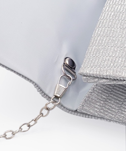 Retica(レティカ)の「結婚式バッグ キラキラ フラワーカットビジュー 2way ラメ ミニ ハンドバッグ パーティー (ハンドバッグ・レディース・ブラック/ゴールド/シルバー・FREE)」の9枚目の写真