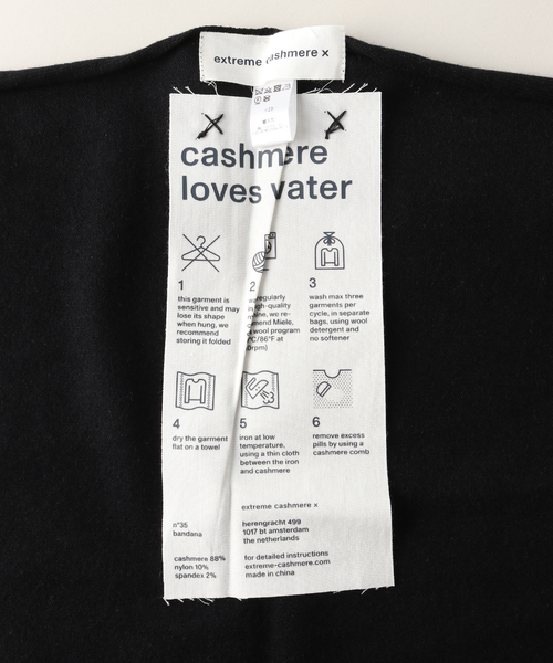 EXTREME CASHMERE X/エクストリームカシミヤ BANDANA（バンダナ