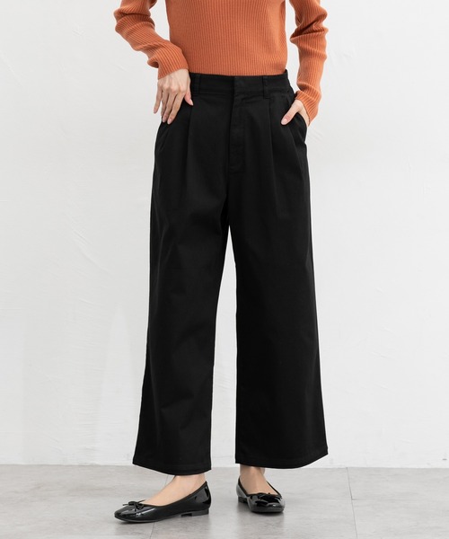 RRL チノパン ストレートパンツ ボタンフライ▼コットン【31x30】ブラック RRL チノパン ストレートパンツ ボタンフライ▽コットン【31x30