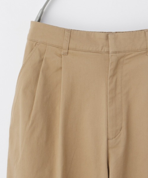 Honeys（ハニーズ）の「チノワイドストレート（股下６４ｃｍ）（チノパンツ・レディース・ブラック/ベージュ/キャメル/カーキ・L/LL/M/S/SS）」の20枚目の写真