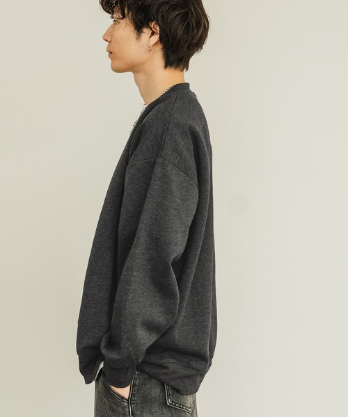 improves（インプローブス）の「裏起毛 コットンタッチ カーディガン（カーディガン/ボレロ・メンズ・ブラック/チャコール/グレイッシュベージュ/オートミール・MEDIUM/LARGE/X-LARGE）」の11枚目の写真