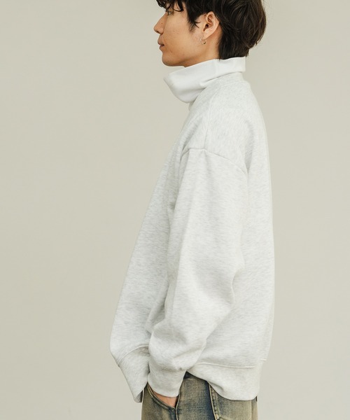 improves（インプローブス）の「裏起毛 コットンタッチ カーディガン（カーディガン/ボレロ・メンズ・ブラック/チャコール/グレイッシュベージュ/オートミール・MEDIUM/LARGE/X-LARGE）」の17枚目の写真