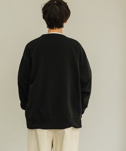 improves（インプローブス）の「裏起毛 コットンタッチ カーディガン（カーディガン/ボレロ・メンズ・ブラック/チャコール/グレイッシュベージュ/オートミール・MEDIUM/LARGE/X-LARGE）」の7枚目の写真