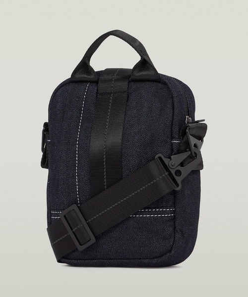 G-STAR（ジースター）の「CROSS BODY BAG/デニムボディーバッグ（ボディバッグ/ウエストポーチ・メンズ・ダークインディゴブルー・ONE SIZE）」の2枚目の写真