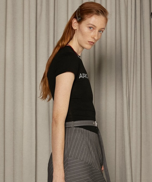 PRANK PROJECT(プランクプロジェクト)の「コンパクトarchives-T / Compact Archives Tee(Tシャツ/カットソー・レディース・ホワイト/グレー/ブラック・FREE)」の13枚目の写真