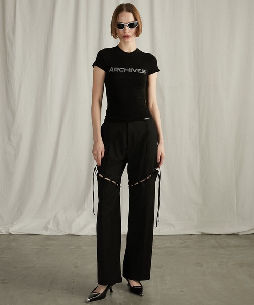 PRANK PROJECT(プランクプロジェクト)の「コンパクトarchives-T / Compact Archives Tee(Tシャツ/カットソー・レディース・ホワイト/グレー/ブラック・FREE)」の9枚目の写真