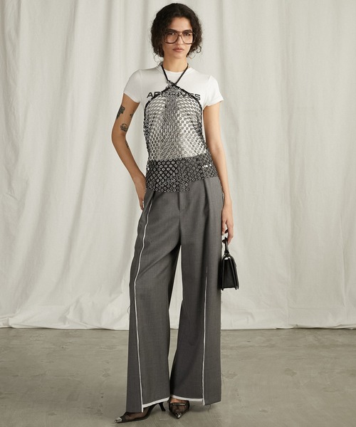 PRANK PROJECT(プランクプロジェクト)の「コンパクトarchives-T / Compact Archives Tee(Tシャツ/カットソー・レディース・ホワイト/グレー/ブラック・FREE)」の6枚目の写真