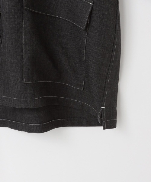 LOWRYS FARM(ローリーズファーム)の「メランジツイルステッチシャツジャケット 242469(シャツ/ブラウス・メンズ・ライトグレー/チャコールグレー・MEDIUM/LARGE)」の6枚目の写真