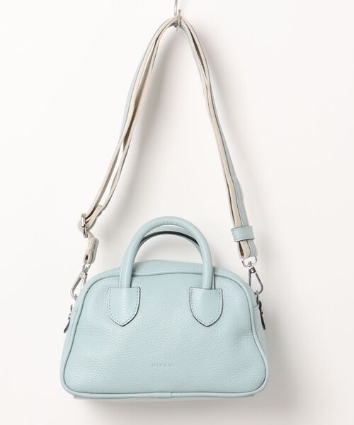 RIPANI(リパーニ)の「【RIPANI】レザーミニボストンバッグ(Q56401)(ボストンバッグ・レディース・ホワイト/ブラック/レッド/ライトブルー・ALL)」の5枚目の写真