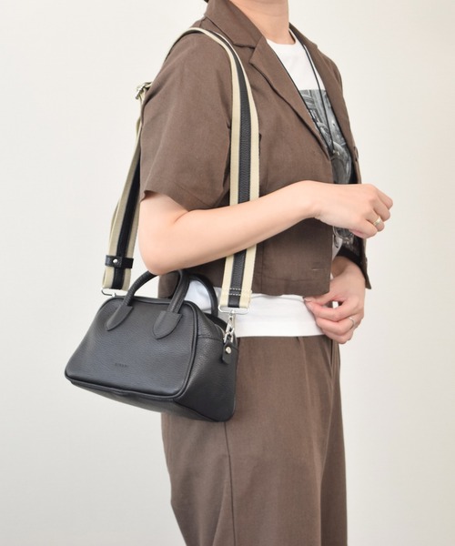 RIPANI(リパーニ)の「【RIPANI】レザーミニボストンバッグ(Q56401)(ボストンバッグ・レディース・ホワイト/ブラック/レッド/ライトブルー・ALL)」の18枚目の写真