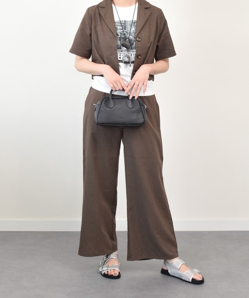 RIPANI(リパーニ)の「【RIPANI】レザーミニボストンバッグ(Q56401)(ボストンバッグ・レディース・ホワイト/ブラック/レッド/ライトブルー・ALL)」の17枚目の写真