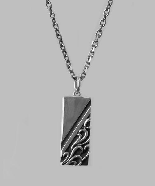 HOWL”タテガミプレートネックレス/シルバー925【LION HEART / ライオン