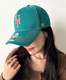 '47 | 【日本未発売】'47(フォーティーセブン)/CONTRAST STITCH 47 MVP DT/エムブイピー ロゴ刺繍 コントラスト ステッチ キャップ 帽子(キャップ)