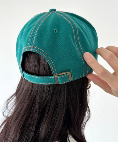 '47（フォーティーセブン）の「【日本未発売】'47(フォーティーセブン)/CONTRAST STITCH 47 MVP DT/エムブイピー ロゴ刺繍 コントラスト ステッチ キャップ 帽子（キャップ・レディース・パープル/グリーン/キャメル/ネイビー・FREE）」の9枚目の写真