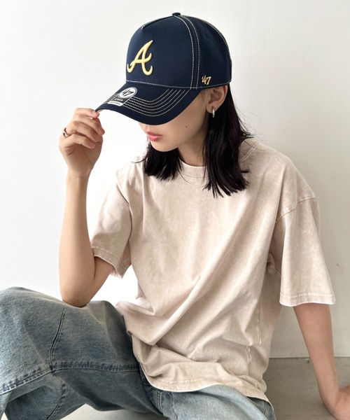 '47（フォーティーセブン）の「【日本未発売】'47(フォーティーセブン)/CONTRAST STITCH 47 MVP DT/エムブイピー ロゴ刺繍 コントラスト ステッチ キャップ 帽子（キャップ・レディース・パープル/グリーン/キャメル/ネイビー・FREE）」の20枚目の写真