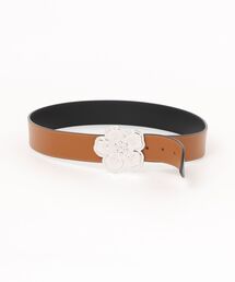 KENZO Boke Flower ワイド リバーシブル レザーベルト KENZO ケンゾー ワイドリバーシブル レザーベルト BOKE FLOWER (KENZO