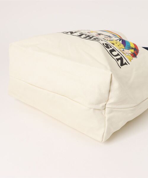 PEANUTS（ピーナッツ）の「PEANUTS キャンバストートバッグ（トートバッグ・レディース・ライトホワイト/アイボリー/ストーン/オフホワイト・FREE）」の8枚目の写真