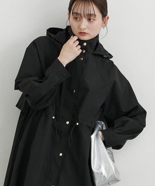 セール】バックヨークロング丈モッズコート（モッズコート）｜nissen